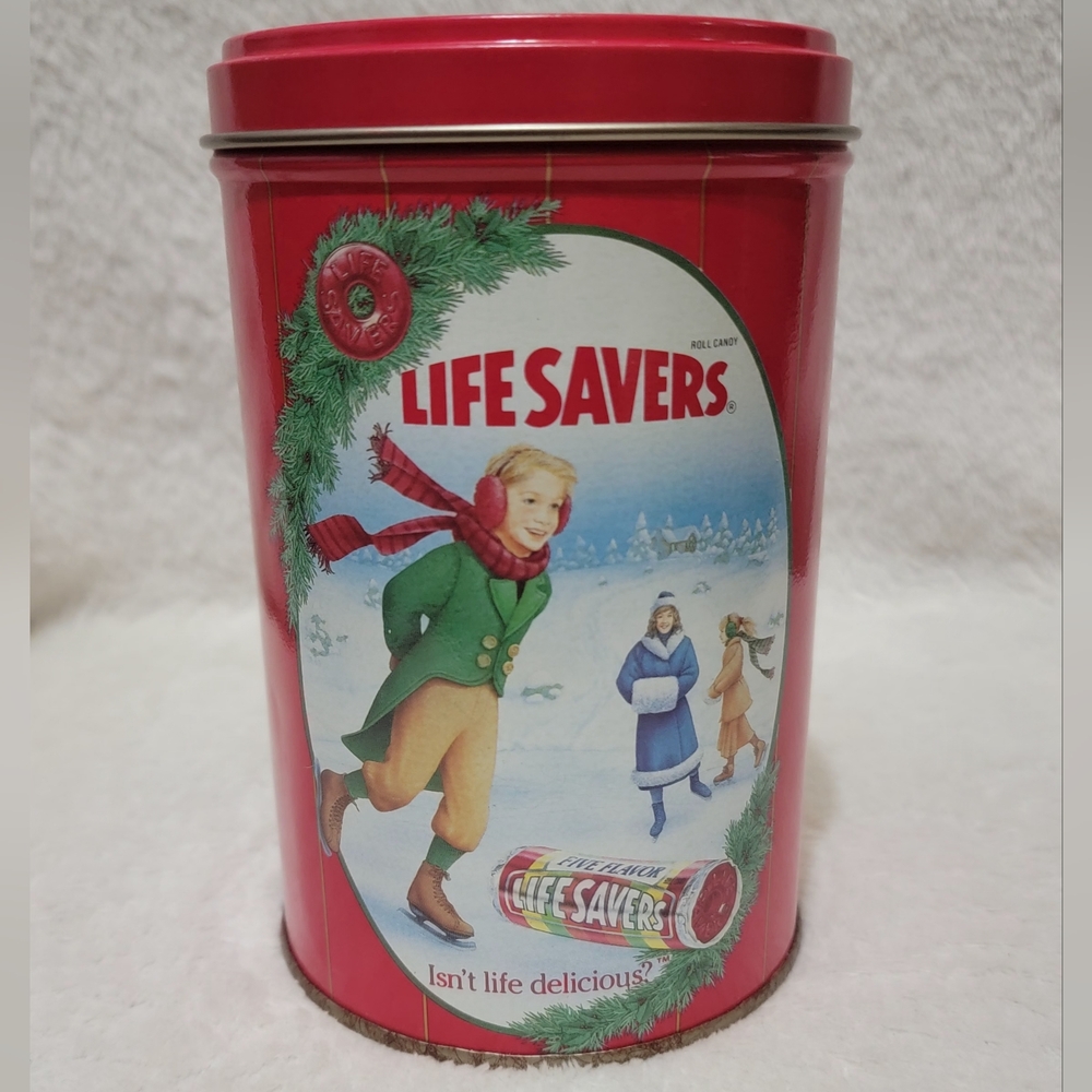 Vintage Limited Edition Life Savers Holiday Keepsake Tin